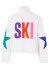 detail Women's Sweater Goldbergh Calore Long Sleeve Knit Sweater White