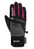 detail Dětské rukavice Reusch Travis GORE-TEX® Junior - black/black melange/pink glo