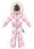 detail Dětský overal Poivre Blanc W24-1030-Bbgl Ski Overall Cross Orchid Pink
