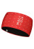 detail Headband Maloja JainzenbergM. bright cranberry bubbledots