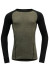 detail Men's T-Shirt Devold Duo Active Merino 205 Shirt Man Lichen/Caviar
