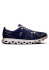 detail Men's On Running Cloud 6 Shoes, M Midnight/White