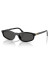 detail Sunglasses Miu Miu 0MU A06S 16K08Z54 Black-Dark Grey