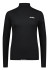 detail Mons Royale Diversion Merino Mock Neck Long Sleeve Women\'s Cycling Jersey Wmns Black