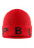 detail Poivre Blanc Bini-Jrux Knit Beanie Scarlet Red