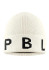 detail Poivre Blanc Bini-Jrux Knit Beanie White