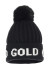 detail Goldbergh Hodd Beanie Black/White – Women's Hat
