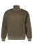 detail Women's Sweatshirt Goldbergh Sizzle Turtle Neck Sweater Dark Olive Lurex Melange