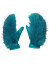detail Goldbergh Hill Mittens Turchese