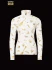 detail Women's Ski Top Goldbergh Farfalle Ski Pully La Pasta Dorata Cream