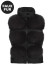 detail Goldbergh Chic Bodywarmer Faux Black – Women’s Vest