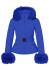 detail Goldbergh Giselle Women’s Ski Jacket Faux Dazzling Blue