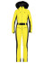 detail Goldbergh Parry Long Women’s Ski Suit Faux Border Limone