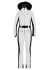 detail Goldbergh Parry Long Women’s Ski Suit Faux Border White