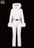 detail Goldbergh Vita Ski Suit Faux Border Cream – Women’s Jumpsuit