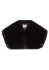 detail Women's coat APPARIS Devin Sable Shrug Noir