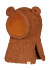 detail Barts Piscea Balaclava Brown