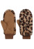 detail Women's mittens Barts Fur Mitts Print Brown