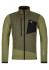 detail Ortovox Fleece Grid Jacket M Wild Herbs Men's Sweatshirt