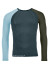 detail Ortovox 120 Competition Light Long Sleeve Men's T-Shirt M Dark Arctic Grey