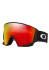 detail Oakley 7145-0200 Flow L Matte Black wPrizm Torch & Iced Ski Goggles