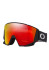 detail Oakley 7147-0200 Flow M Matte Black wPrizm Torch & Iced Ski Goggles