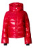 detail Women's down jacket - Perfect Moment Polar Flare Ski Jacket Iii Red