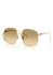detail Miu Miu MU A57S 5AK20S57 Gold/Chamomile Gradient Sunglasses