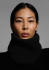 detail Cordova Valle Buff Onyx women's neckerchief