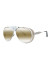 detail Sunglasses Vuarnet Arctic 01 VU40030U-Y6116C Tit. Shiny Silver/Tit. Shiny Silver with Greylynx