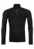 detail Ortovox 230 Competition Zip Neck Men's T-shirt
