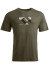 detail Men's T-shirt Ortovox 140 Cool Landscape T-shirt M Dark Wild Herbs