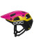 detail POC Cularis Pure Rhos Red Matt/Citrine Yellow Matt cycling helmet
