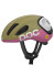 detail POC Amidal Olivine Green Matt/Thulite Pink Matt Cycling Helmet