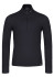 detail Men's turtleneck Kjus Men Feel Midlayer Half-Zip, Black