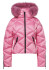 detail Women's jacket Goldbergh Harumi Ski Jacket Faux Border Pink Cosmos