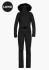 detail Women's overalls Goldbergh Parry Long Ski Suit Faux Border Black
