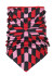 detail Women´s neckwarmer Goldbergh Noa Neckwarmer Spiral Chess Red