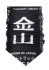 detail Women´s neckwarmer Goldbergh Mana Neckwarmer Street Signs Black/White