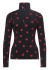 detail Women's turtleneck Goldbergh Aimi Ski Pully Black/Flame