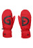 detail Women´s gloves Goldbergh Bello Mittens Flame