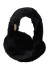 detail Women\'s earmuffs Barts Big Fur Earmuffs Black