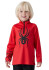 detail Children\'s functional sweatshirt Spyder Challenge 1/2 Zip Spyder Red