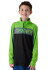 detail Spyder Jacobs 1/2 Zip, Strobe Green Webs