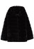 detail Women's coat APPARIS Goldy Hooded Coat Noir