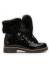 detail Women's fur boots Nis 1515404/A Scarponcino Pelle Vittelo Black