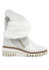 detail Women's winter boots Nis 2015457/2 Scarponcino Zip Pelle St. Rettile Latte/Rex