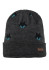 detail Children hat BARTS ULF BEANIE DARK HEATHER