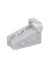 detail One Way Silver Eyelet Wedges OZ80819