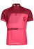 detail Youth cycling jersey Scott Shirt Jr RC Team S/SL Azur Pink / Tibetan Red